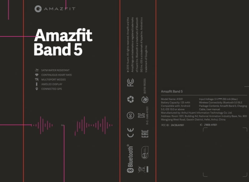 Amazfit Band 5 
