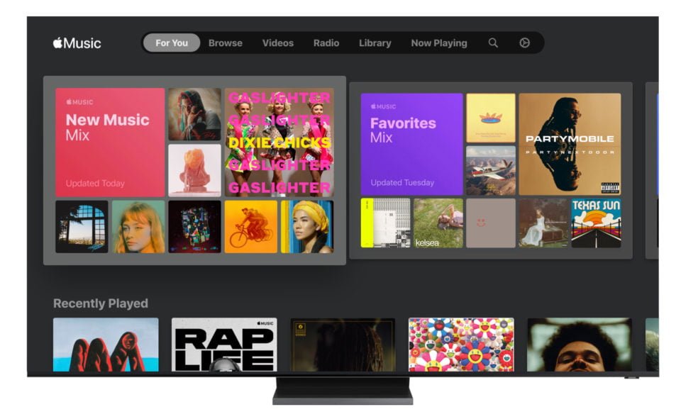 Nowa funkcja Apple Music na Smart TV Samsunga