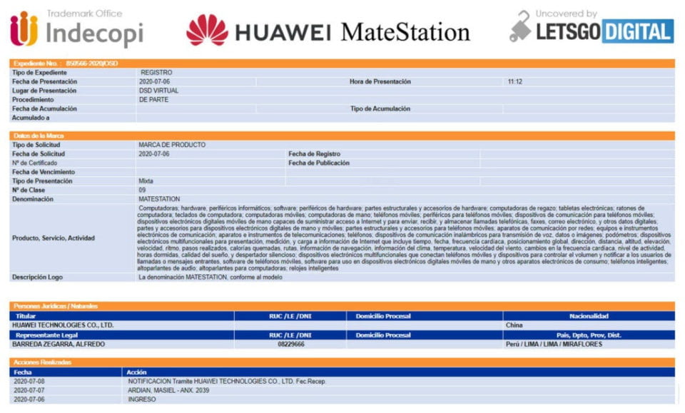 Huawei MateStation
