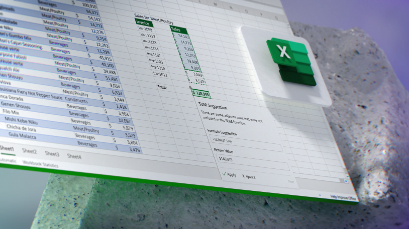 Nowy Microsoft Office Excel