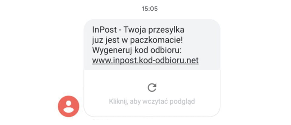 SMS od InPost – kolejne oszustwo