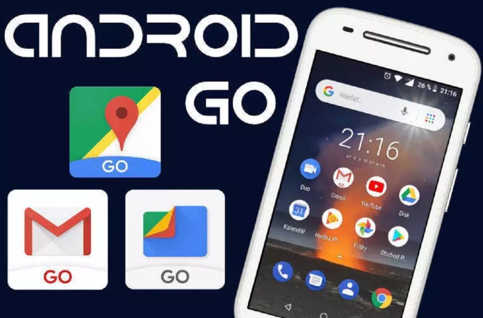 Android Go dla smartfonów z 2 GB RAM