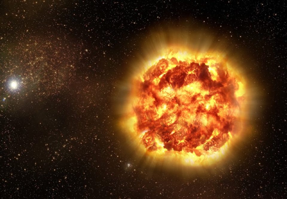 Ostatnia supernowa po końcu Wszechświata
