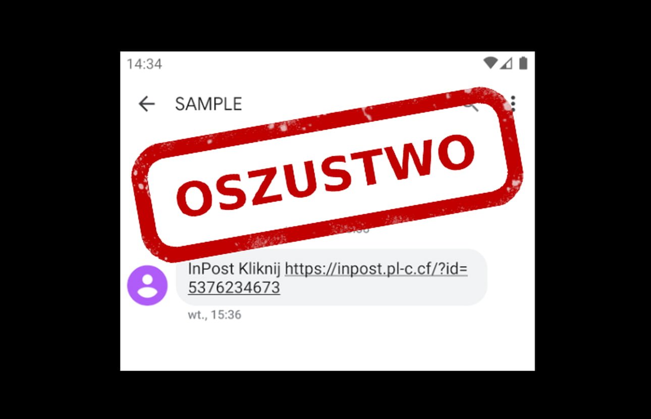 SMS od InPostu – kolejne oszustwo