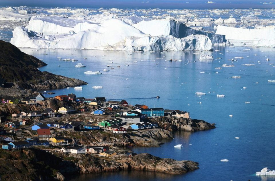 Koniec pokrywy lodowej na Grenlandii