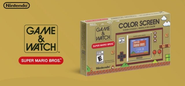konsola Nintendo - Game & Watch: Super Mario Bros.