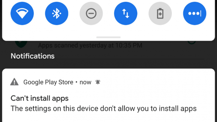 Błąd w instalowaniu aplikacji na Androidzie