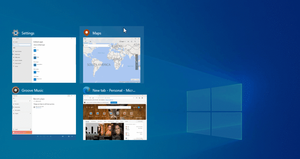 Windows 10 Fluent Design