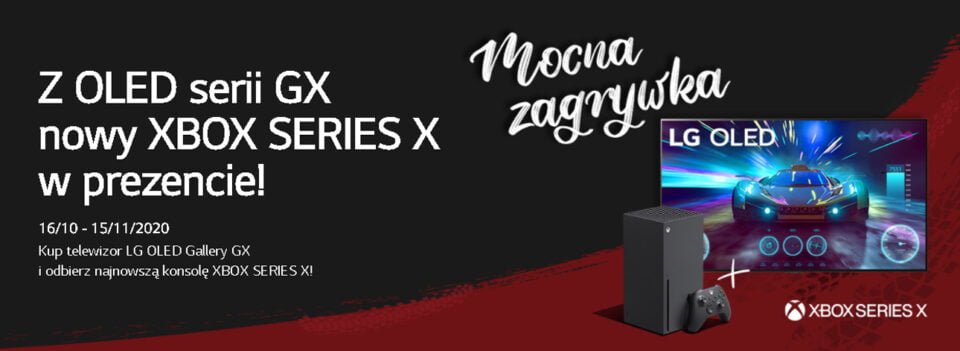 LG Xbox Series X promocja