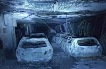 Pojazd elektryczny możliwą przyczyną pożaru w podziemnym parkingu