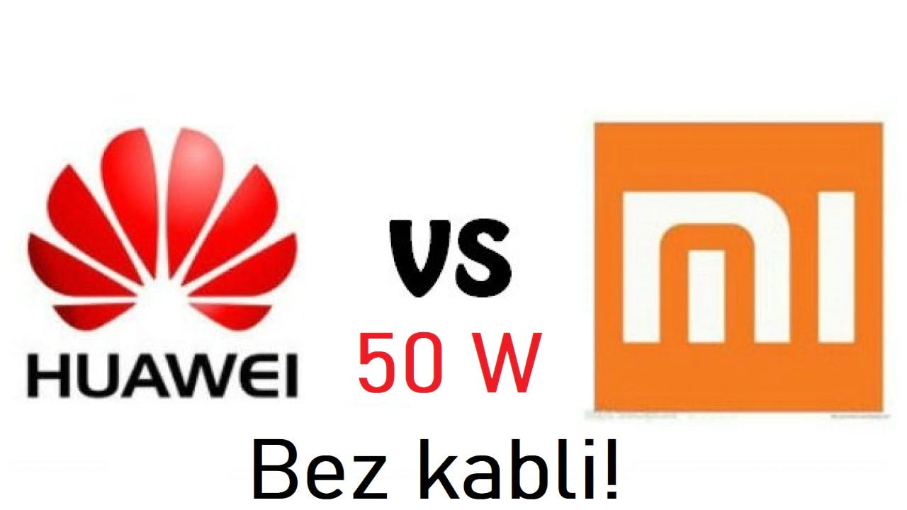 Xiaomi vs Huawei bezprzewodowa ładowarka 50 w