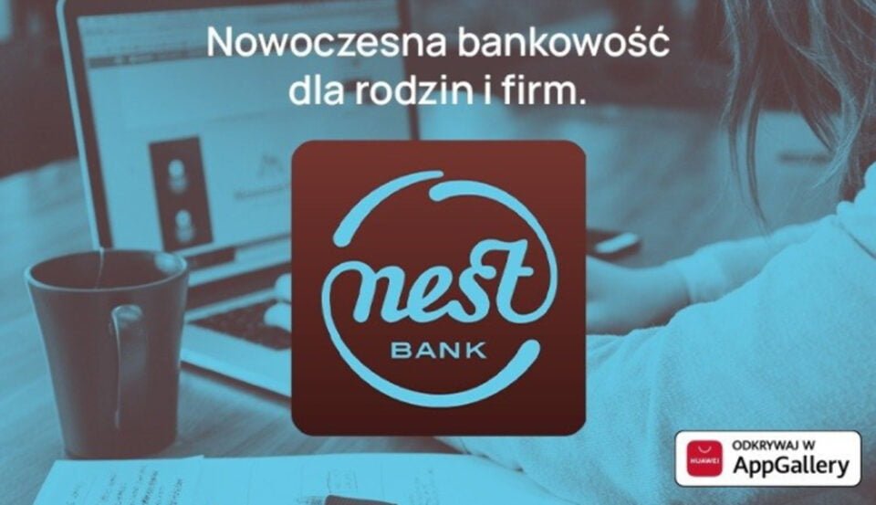 aplikacja bankowa Nest Bank w AppGallery