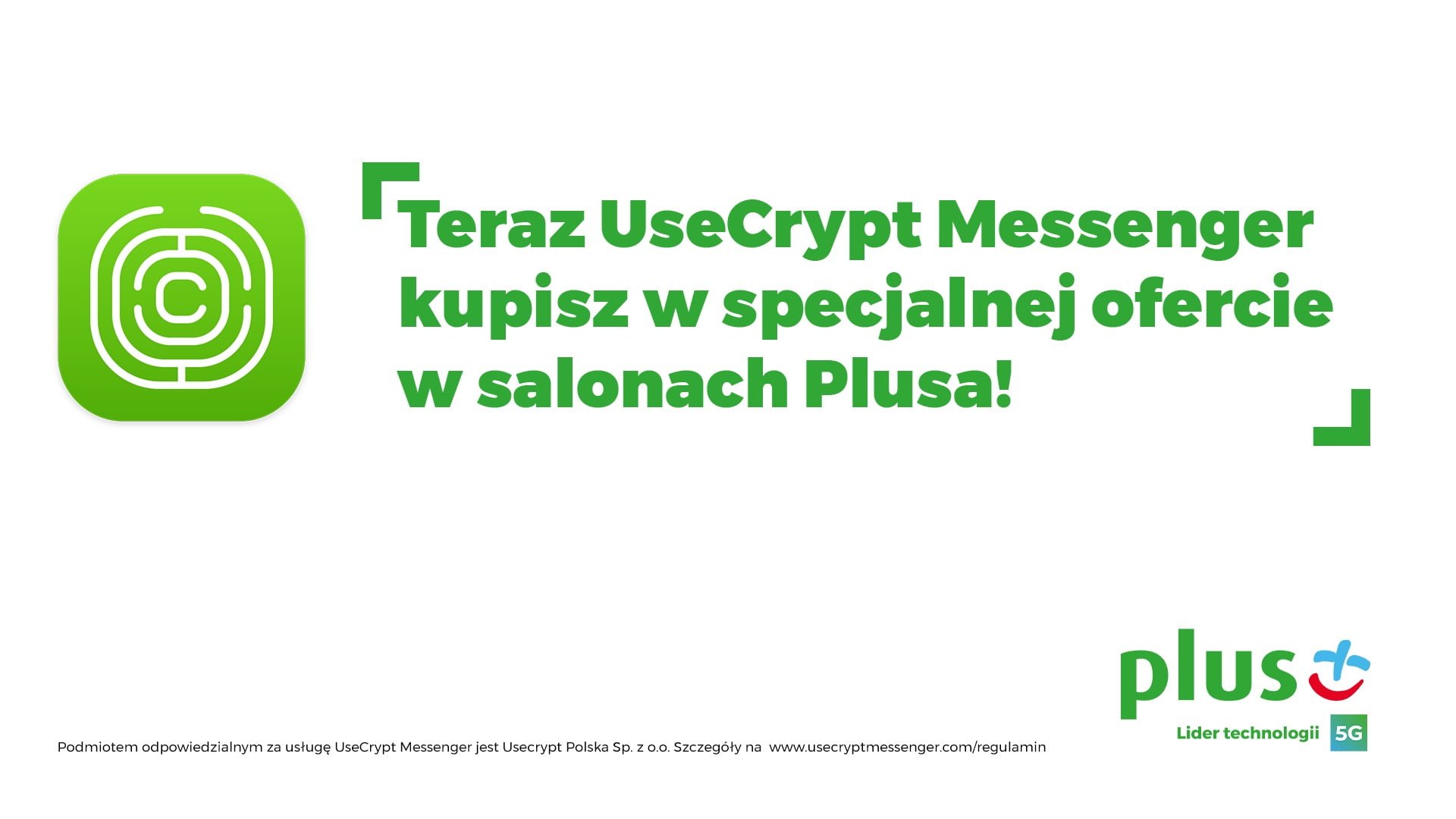 UseCrypt Messenger w Plusie