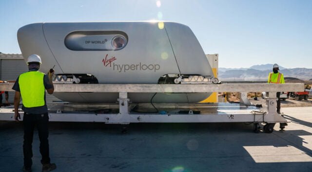 Virgin Hyperloop test