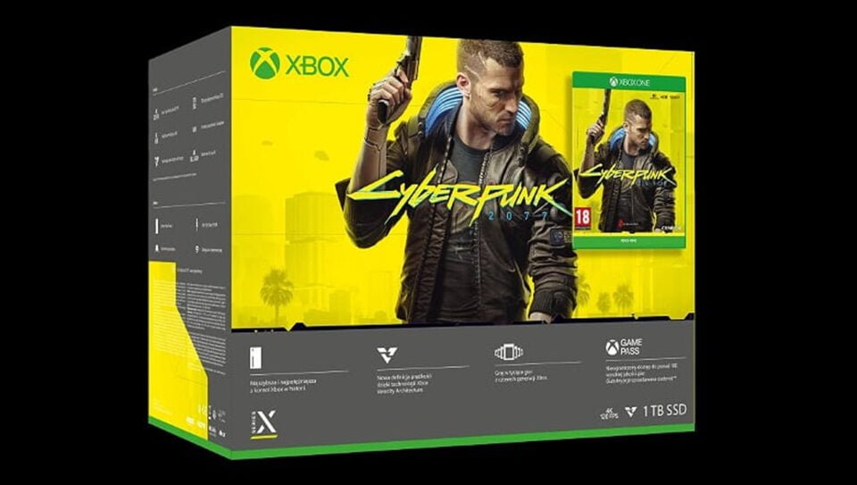 Xbox Series X z Cyberpunk 2077