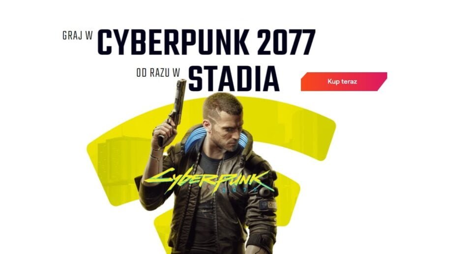 Cyberpunk 2077 na Google Stadia