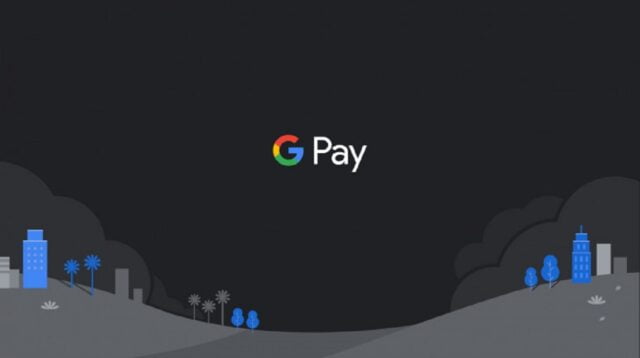 Google Pay z trybem ciemnym