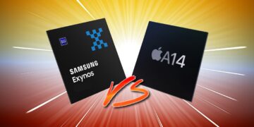 Exynos 2200 vs Apple A14