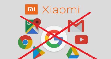 Xiaomi blokuje usługi Google