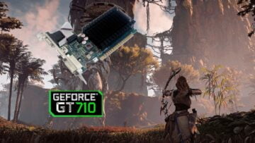 Horizon Zero Dawn na GeForce GT 710