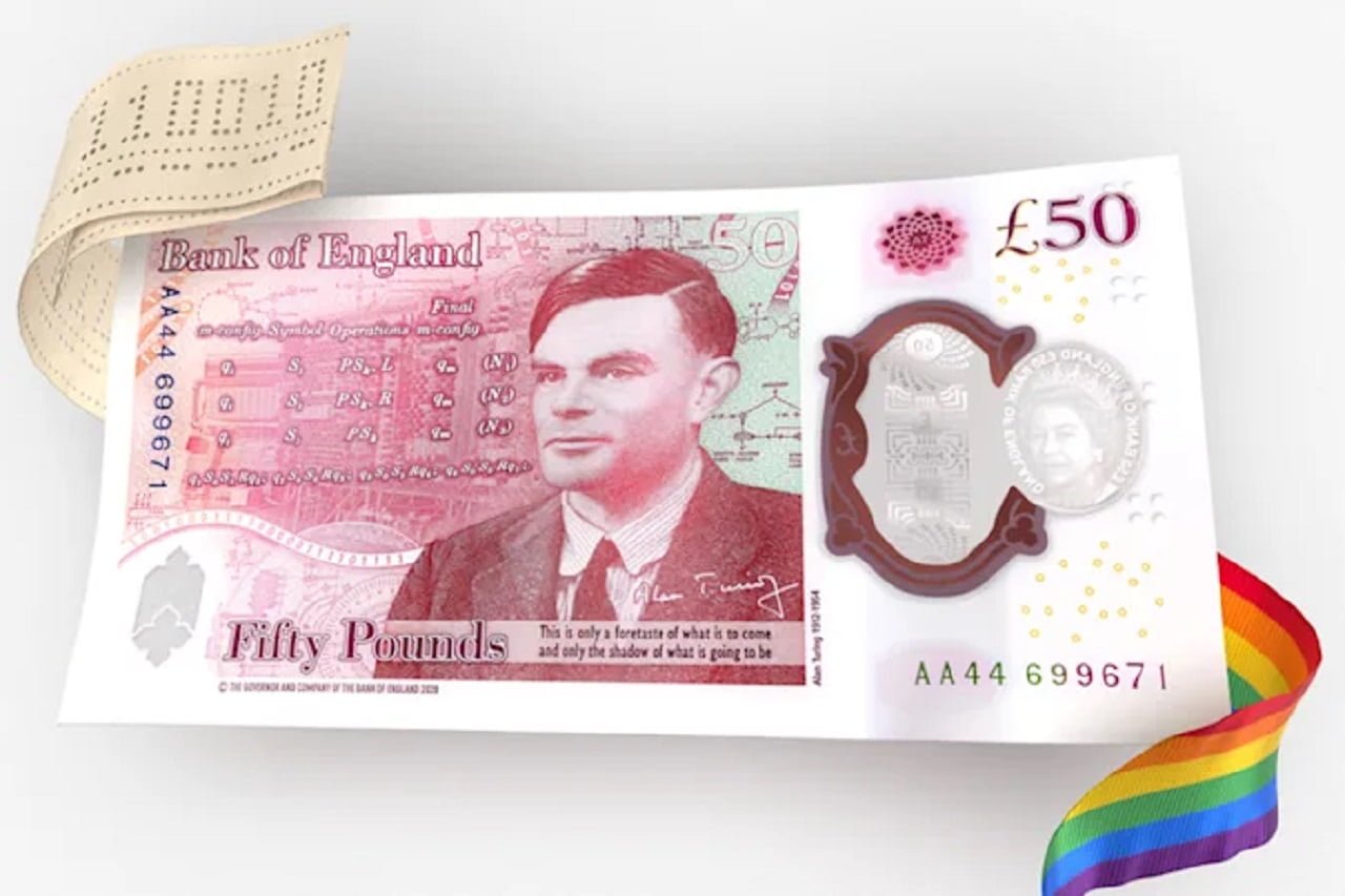 Alan Turing na banknotach
