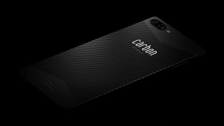 Carbon 1 MK II - smartfon z włókna węglowego