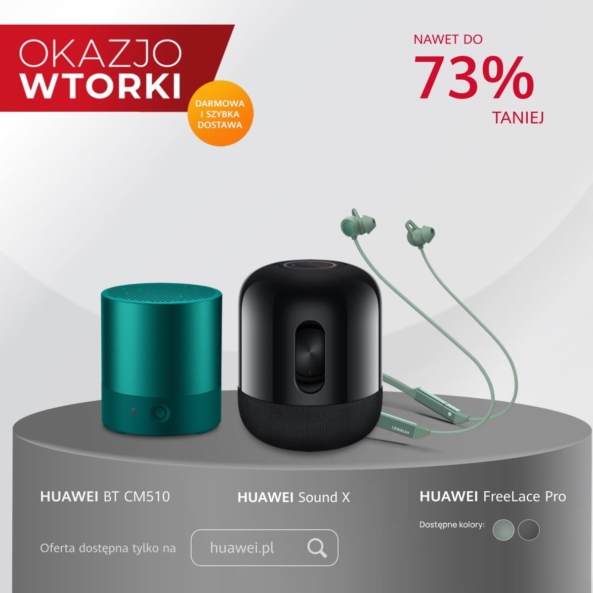 OkazjoWTORKI Sound X, FreeLace Pro i Huawei BT CM510