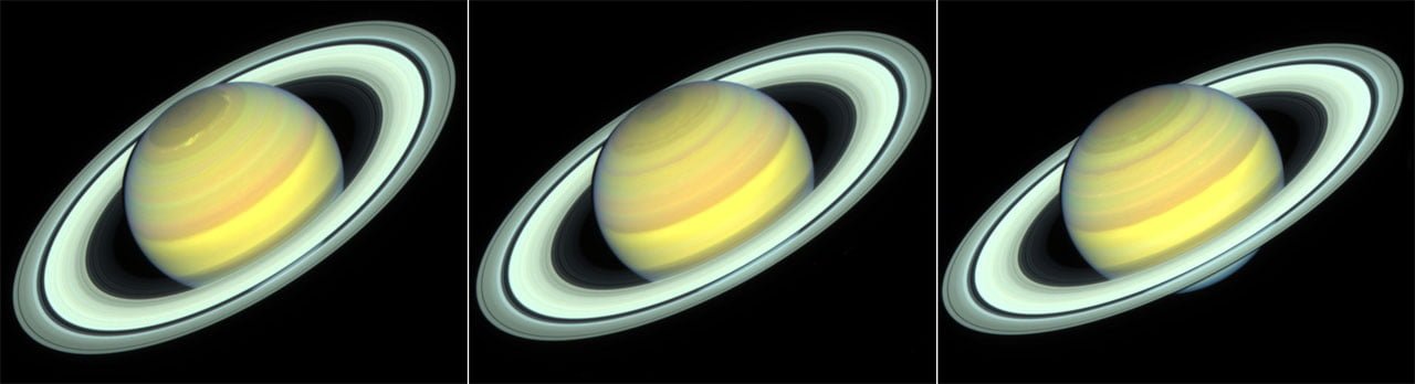 Zmiana pór roku na Saturnie