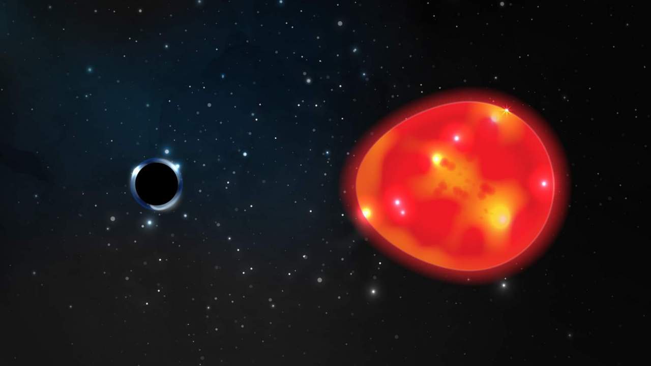 Najmniejsza czarna dziura