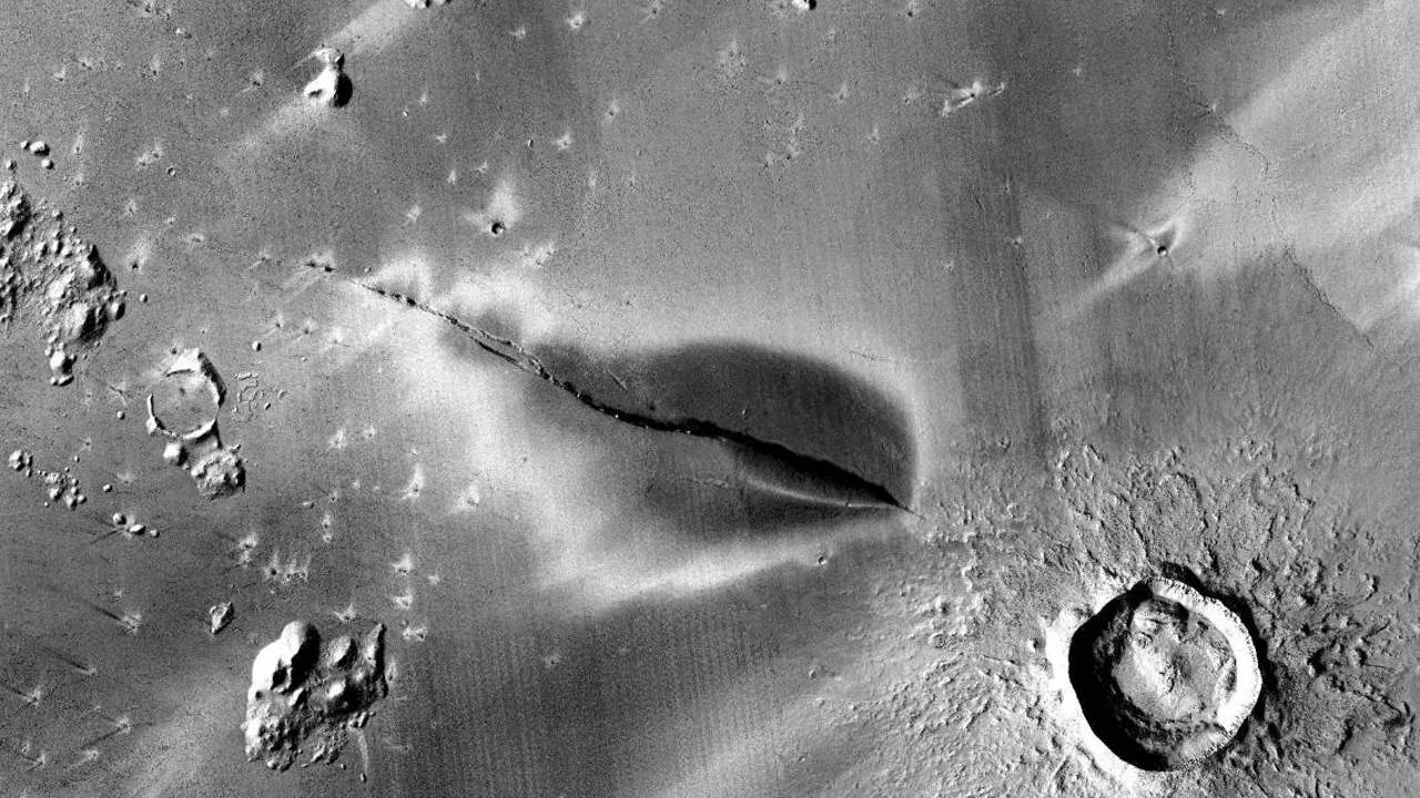 Aktywność wulkaniczna na Marsie