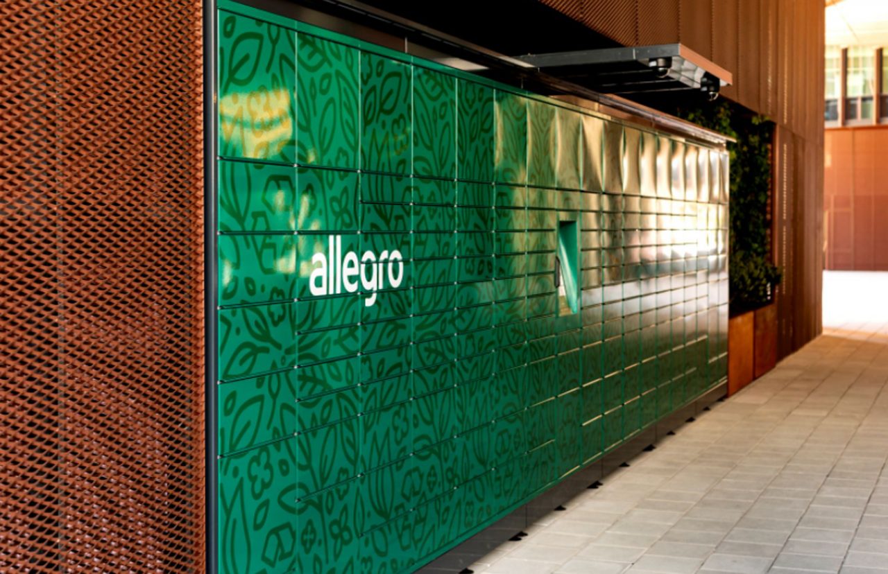 Allegro automaty paczkowe 