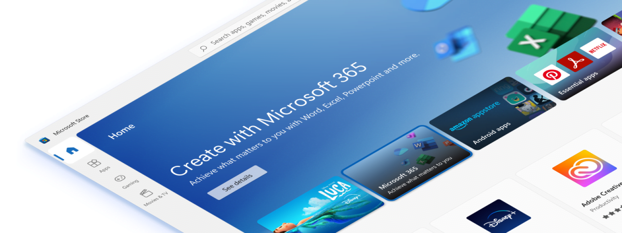 Windows 11 dla deweloperów Sklep Microsoft Store