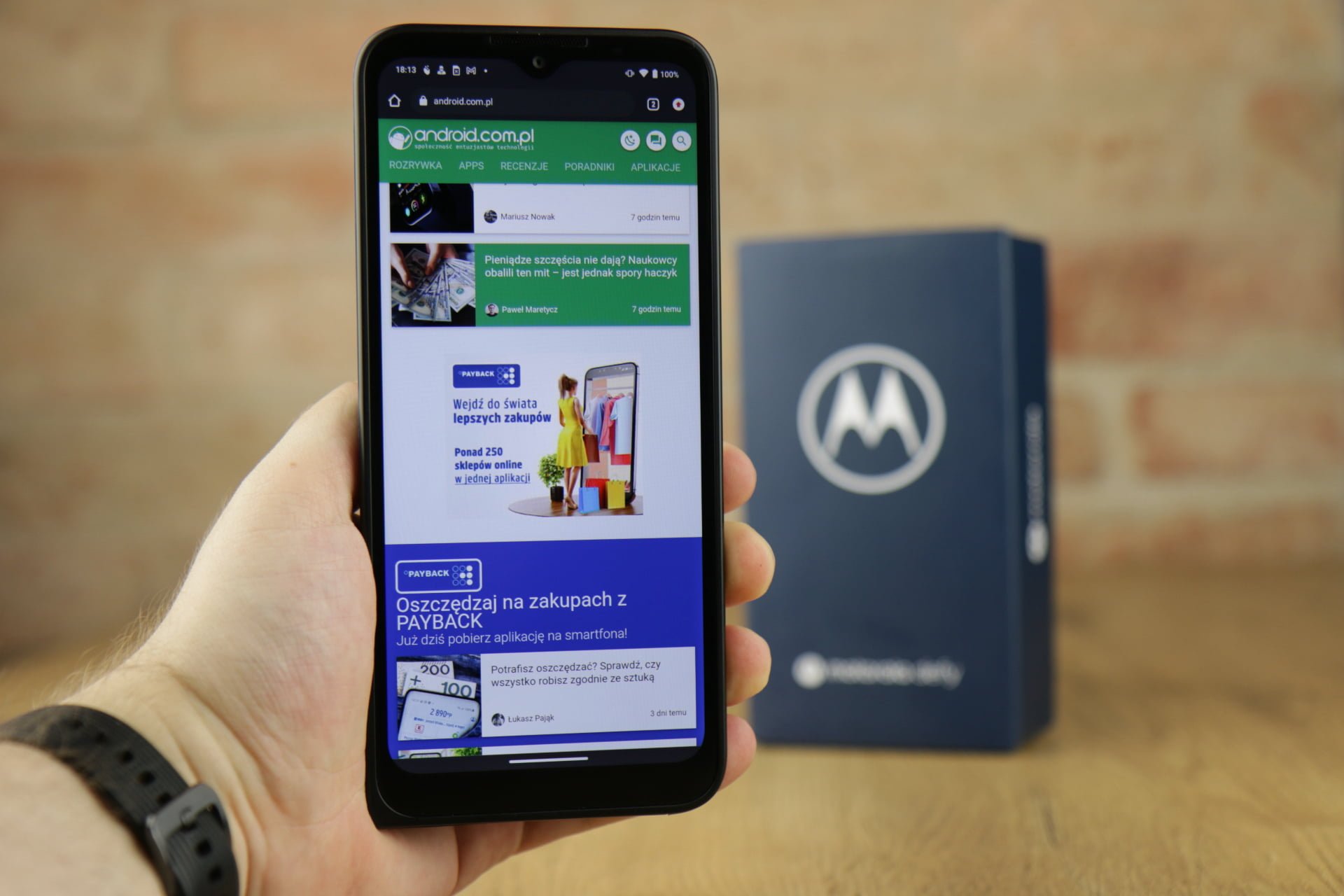 Motorola Defy 2021 recenzja test