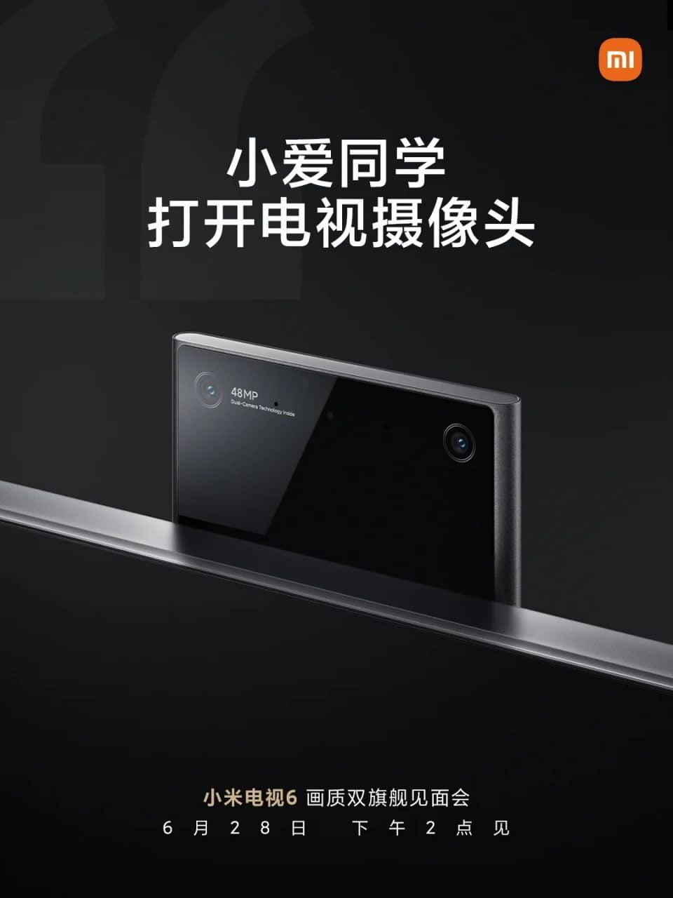 Xiaomi Mi TV 6 z podwójnym aparatem