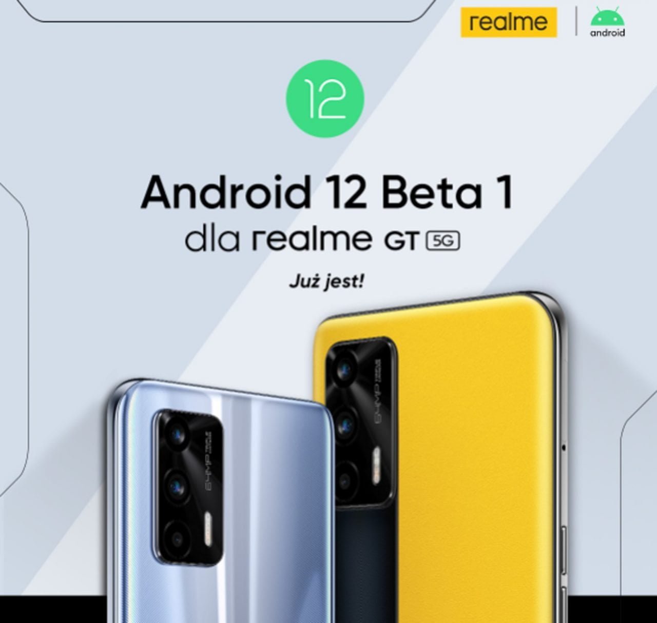 realme GT 5G android 12 beta 1