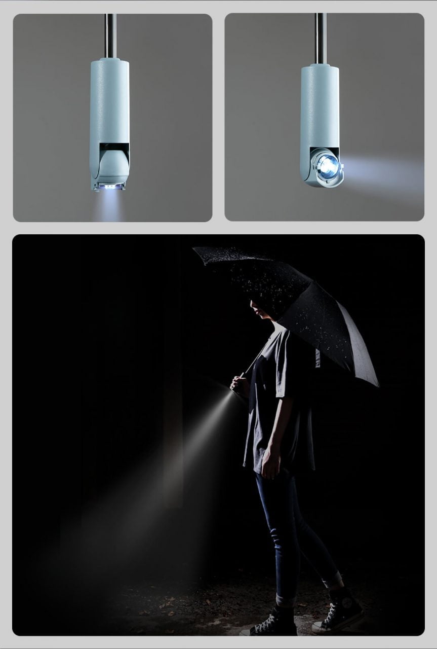 Xiaomi parasolka z latarką