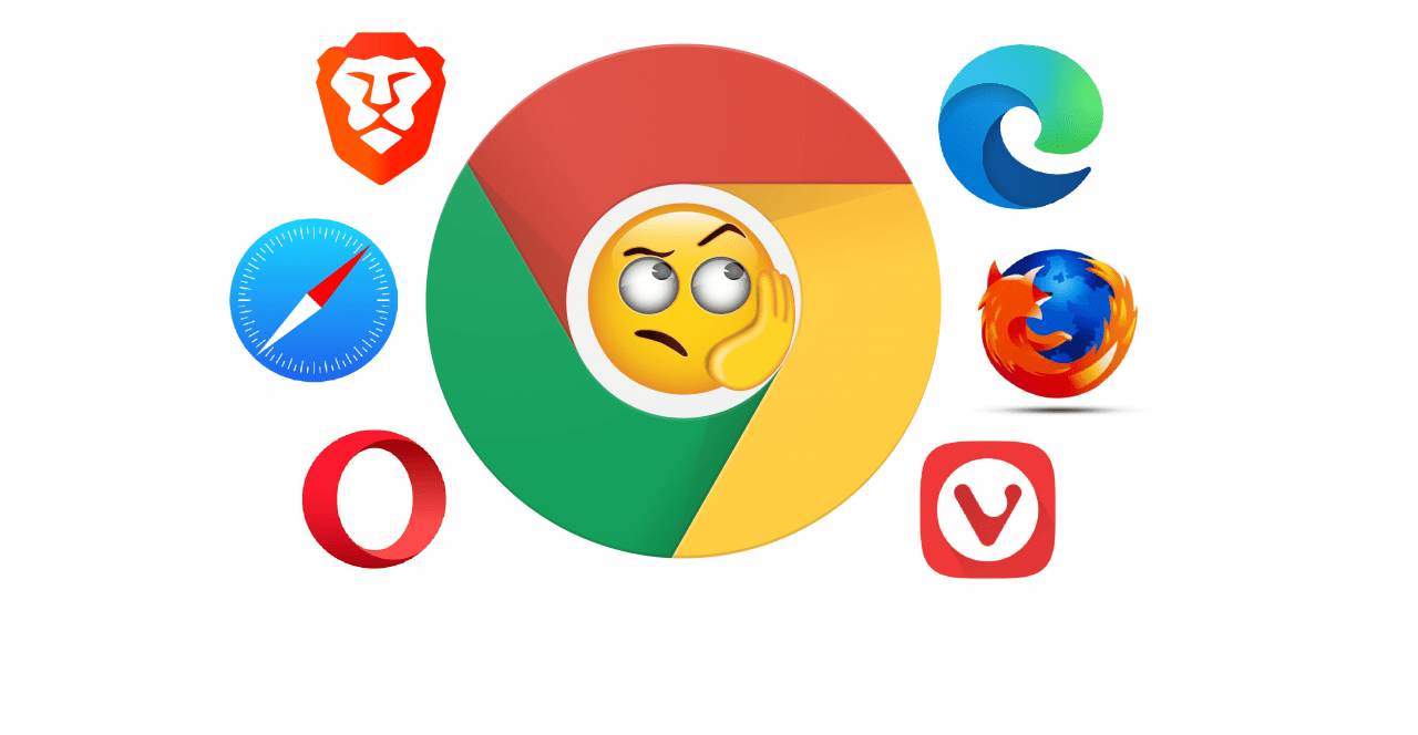 Chrome vs konkurencja Edge Brave Firefox Safari Vivaldi Opera przeglądarki