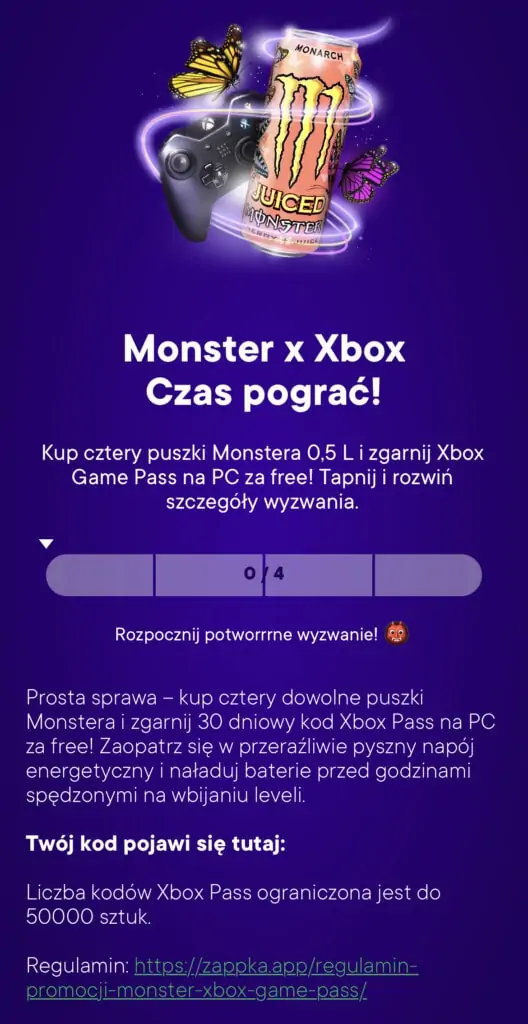 Xbox Game Pass PC Żabka darmowy miesiąc