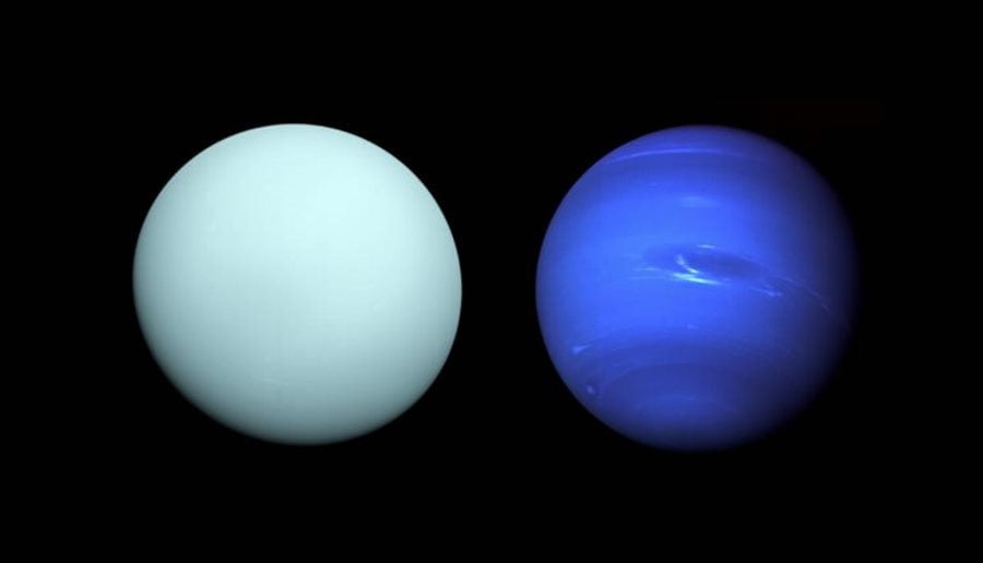 Grad wyjaśnieniem atmosfery Neptuna i Urana