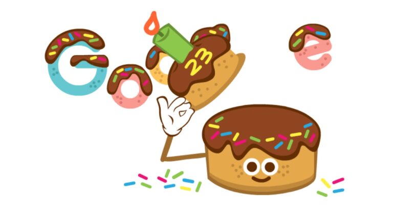 wyszukiwarka Google 23 urodziny