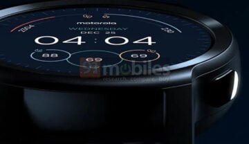Motorola Moto Watch 100 render