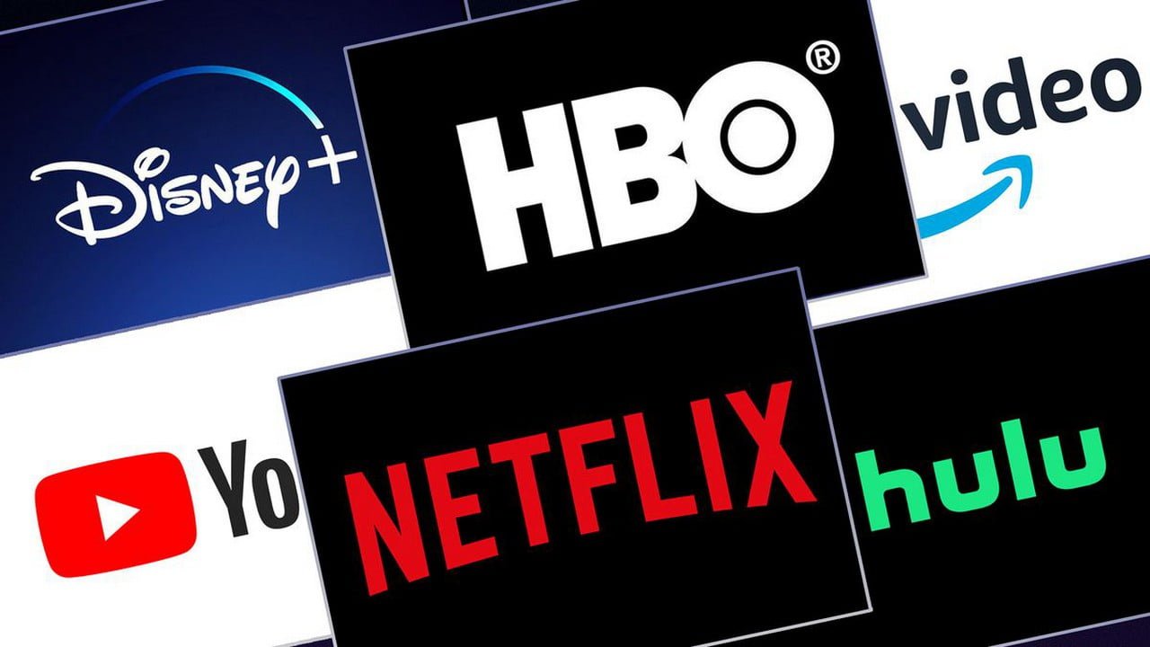 Serwisy streamingowe Netflix, HBO, amazon, disney hulu