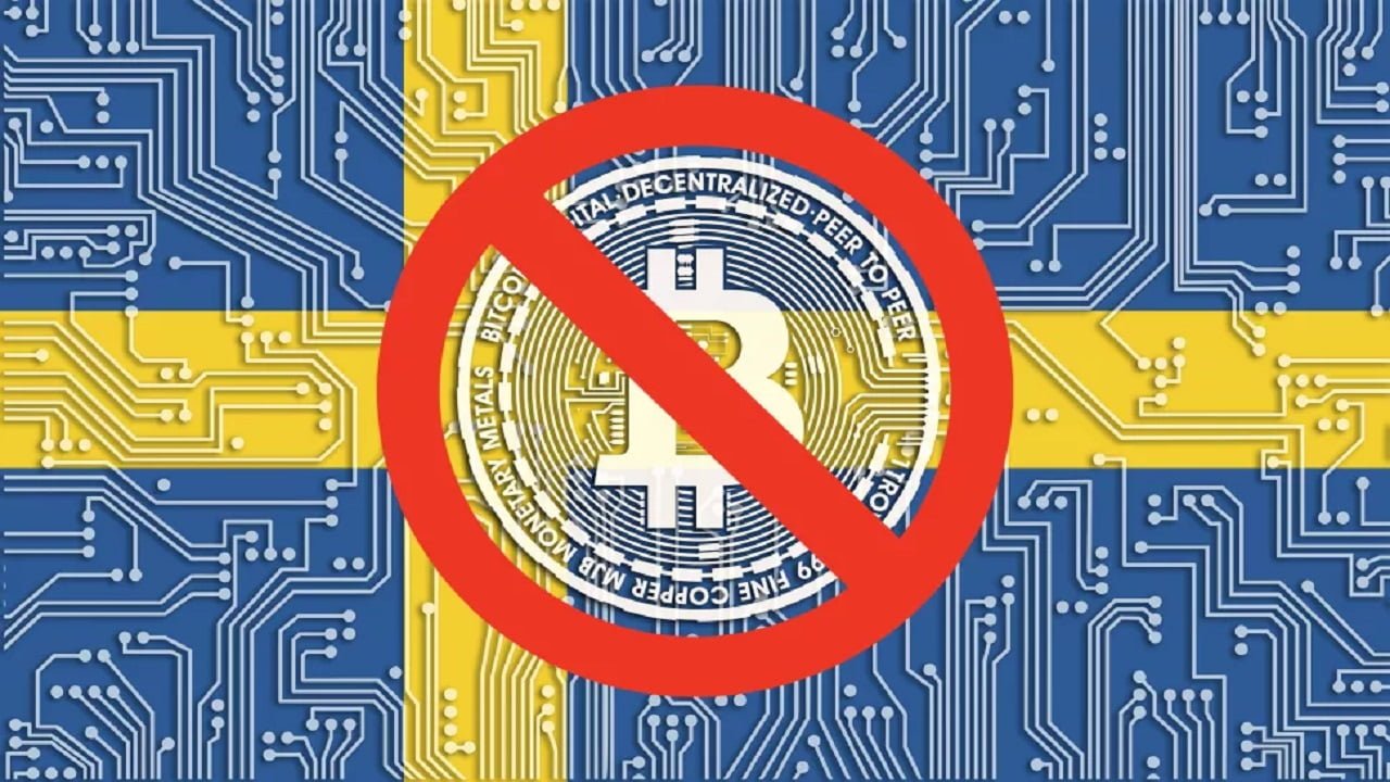 Szwecja chce zakazać kryptowalut