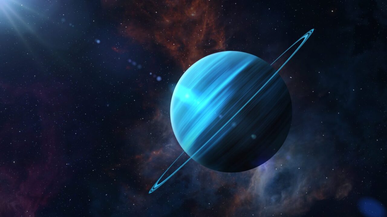 Uran najdziwniejsza planeta