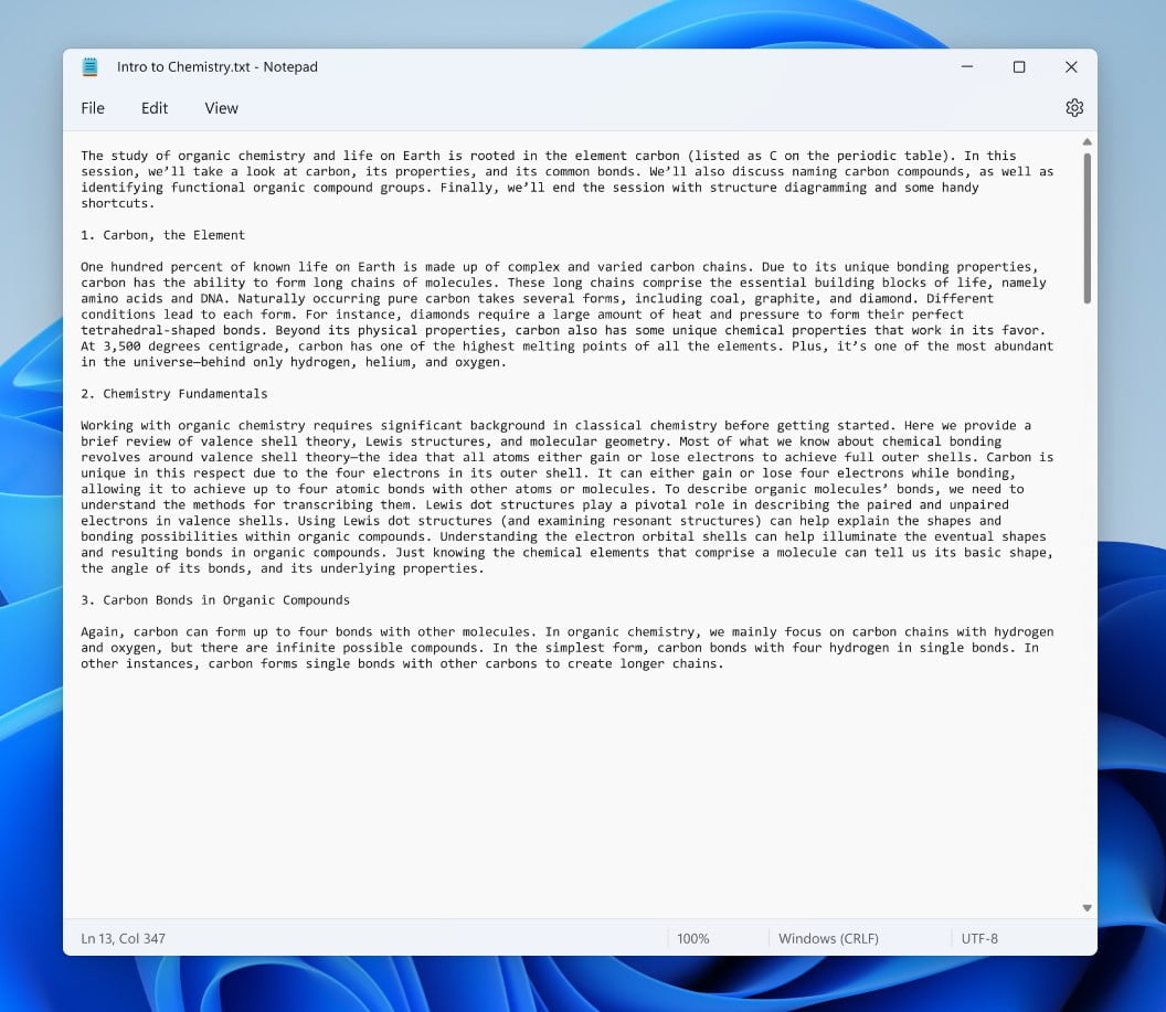 Nowy Notatnik Windows 11
