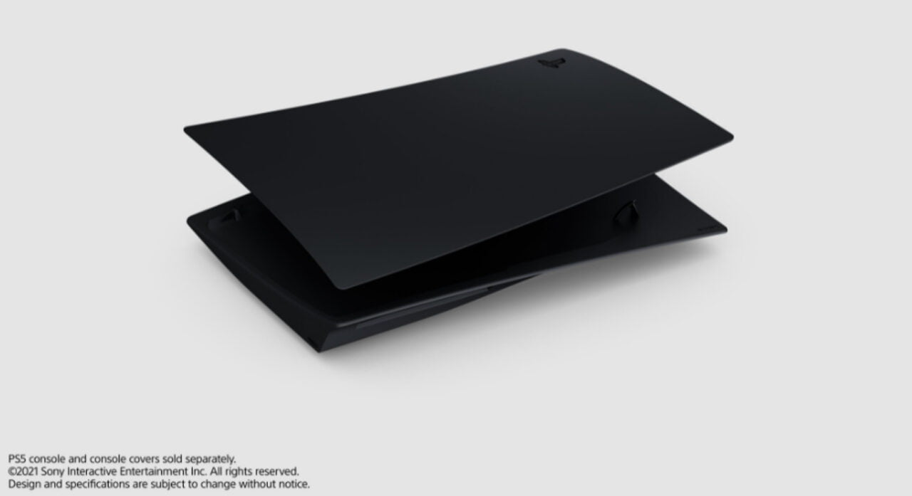 czarny panel PS5