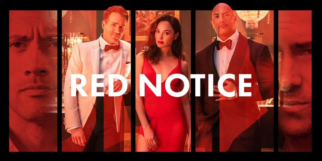 red notice najpopularniejszy film na Netflix czerwona nota