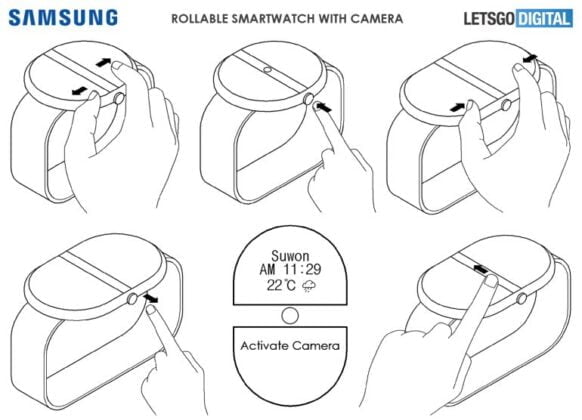 Rozwijany smartwatch Samsunga
