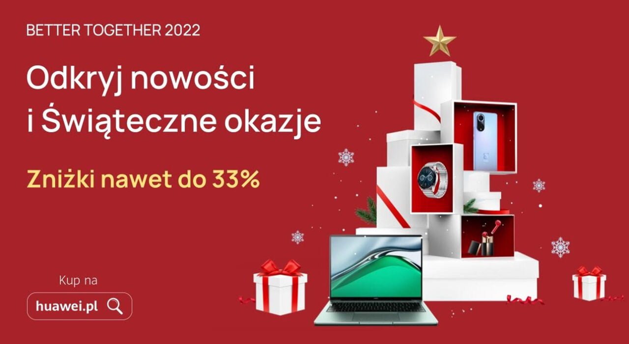 świąteczna promocja Huawei