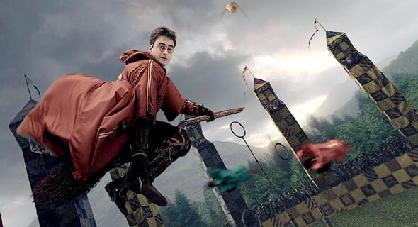 Quidditch był ciężki do nakręcenia
